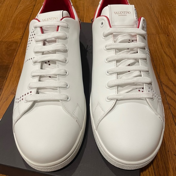 Mens Valentino Leather Sneaker main image 6